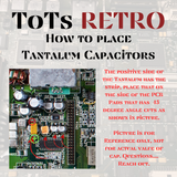 Apple Macintosh Logic Board Capacitor Kits, Classic, Mac Color Classic, Quadra+
