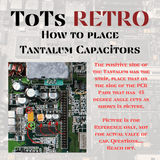 Commodore Amiga A500 / Amiga A1200 Recap Capacitor Kits