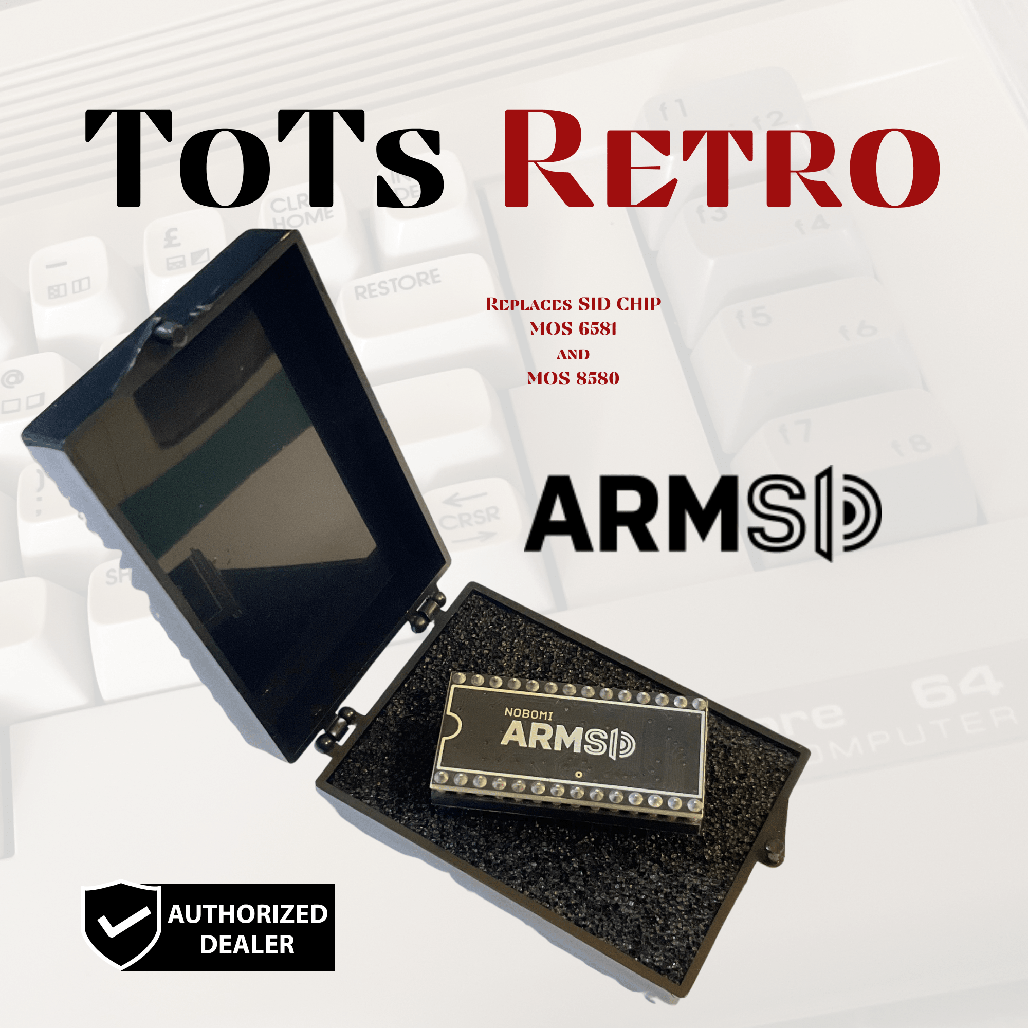 ARMSID | SID Replacement For MOS6581 and MOS8580 Commodore 64