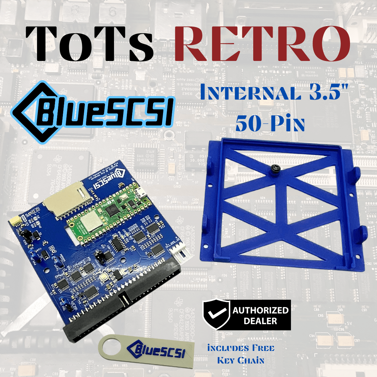 BlueSCSI v2 50-pin 3.5
