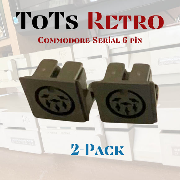 Commodore User Port Commodore 64 IEC Replacement Port c64 c128 Serial Floppy Drive Printer ...