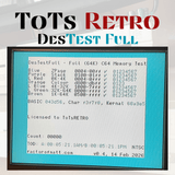DesTEST FULL Commodore 64 64c c128 Ram Diagnostic Cartridge