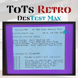 DesTEST MAX Commodore 64 64c c128 Ram Diagnostic Cartridge