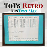 DesTEST MAX Commodore 64 64c c128 Ram Diagnostic Cartridge