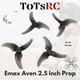 Emax Avan 2.5 Inch Babyhawk TinyHawk 3-Blade Propeller Set (2x CW / 2x CCW)