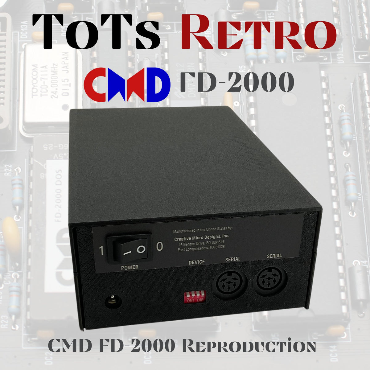 CMD FD-2000 Reproduction Disk Drive For Commodore c64 c128 – ToTsRC ...