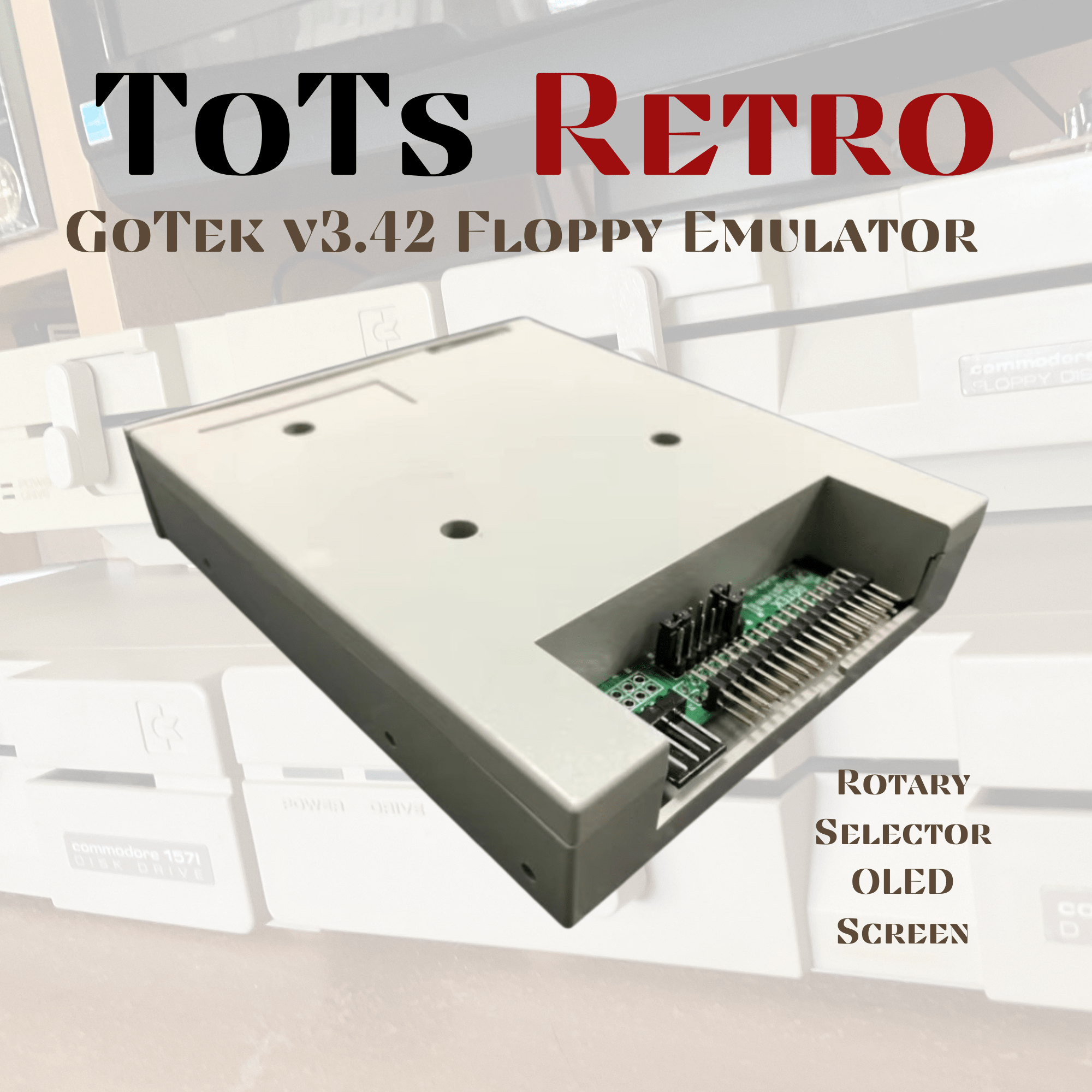 GOTEK Drive FLASH FLOPPY V3.42 M435 / 0.91 Screen – ToTsRC/ToTsRETRO