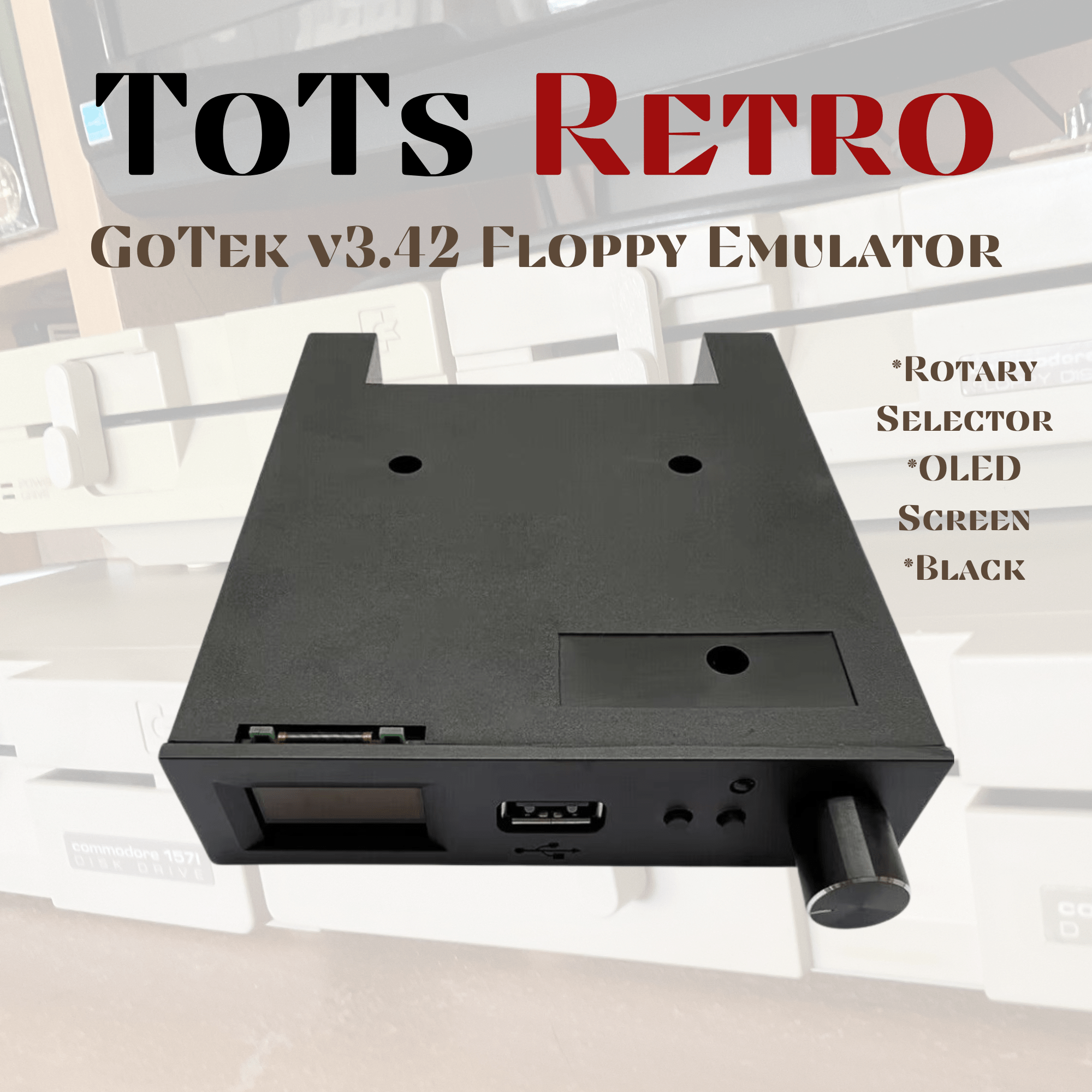 GOTEK Drive FLASH FLOPPY V3.42 M435 / 0.91 Screen – ToTsRC