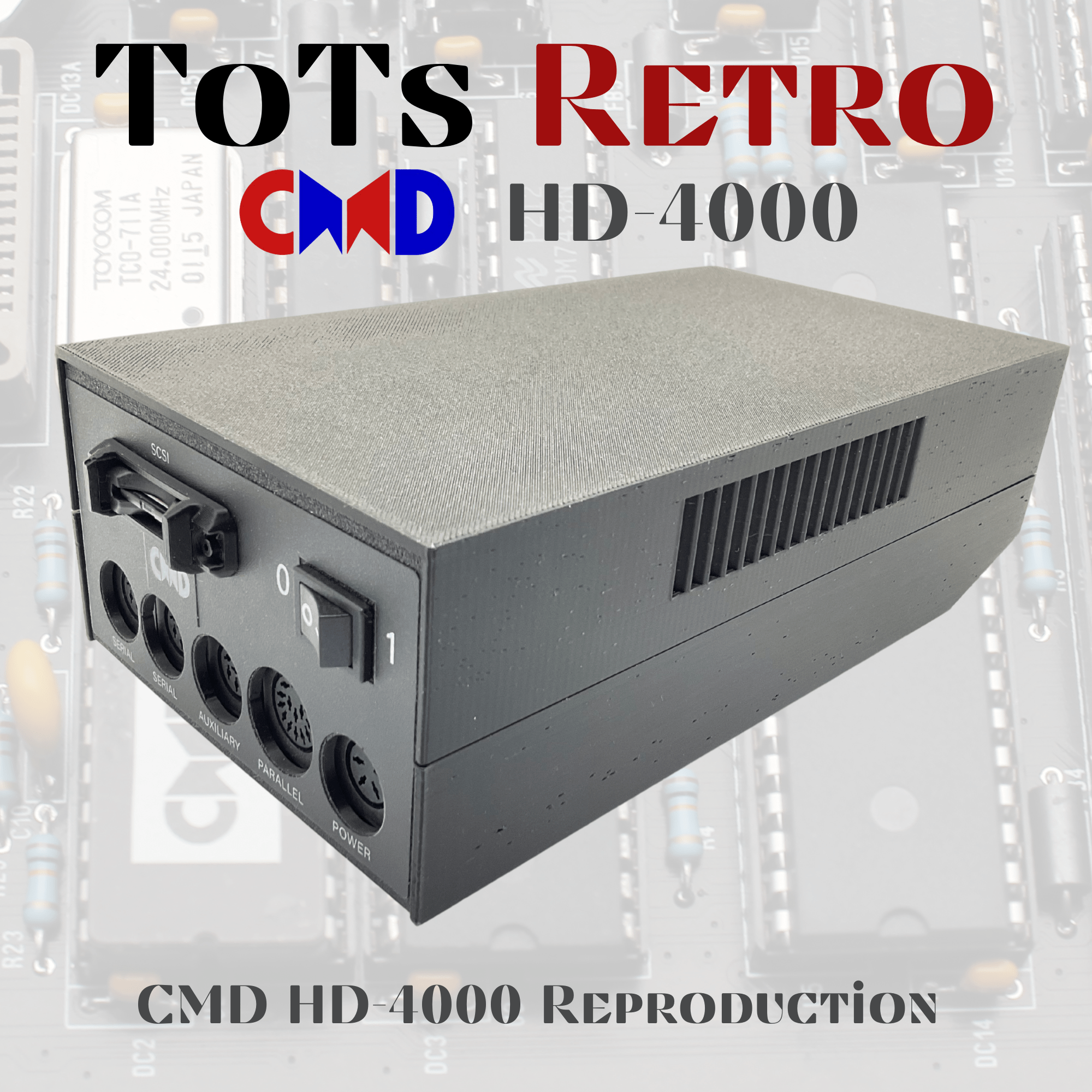 CMD HD-4000 Reproduction Hard Drive For Commodore c64 c128