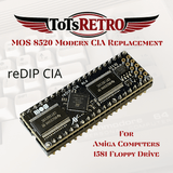 reDIP CIA MOS 8520 Modern FPGA Replacement for Amiga Computers and 1581 FD