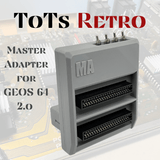 Vintage commodore REU/geo ream neo ram adapter