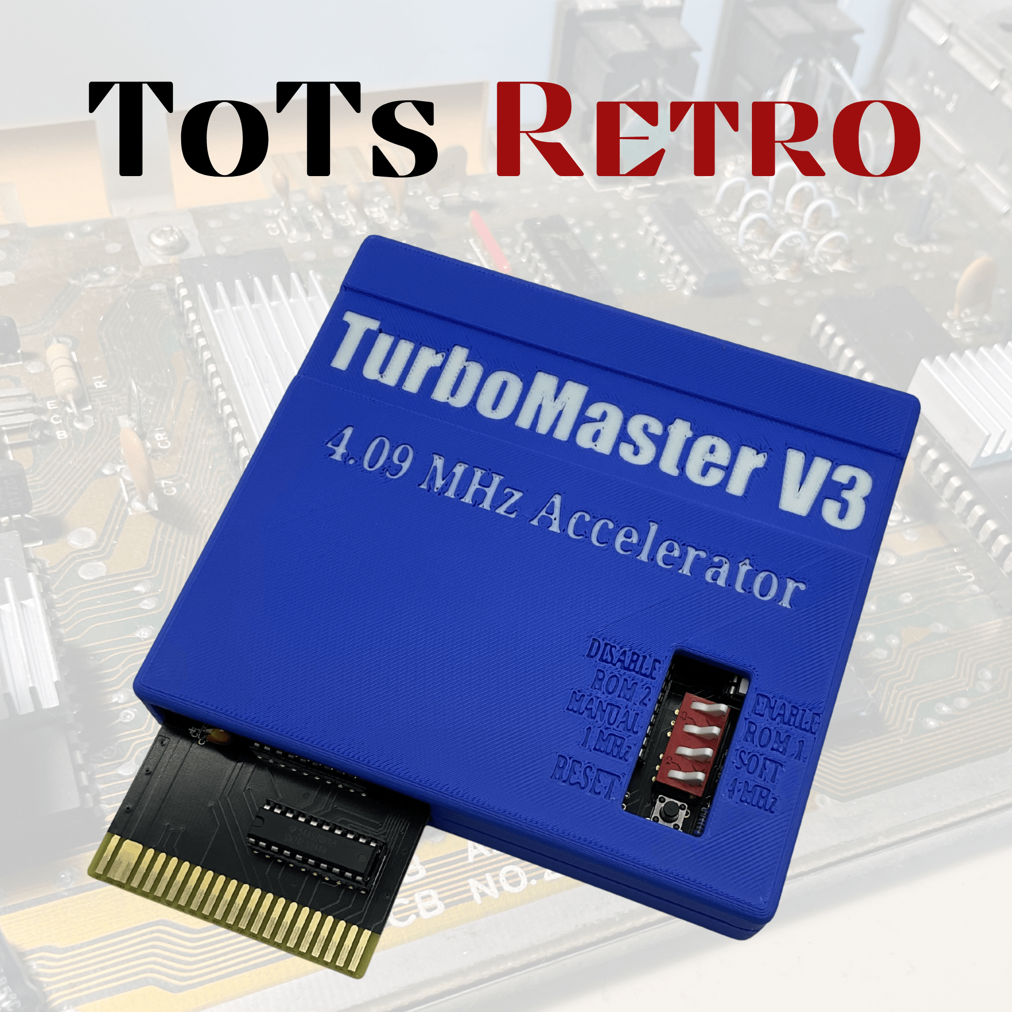 TurboMaster v3 4 MHz Accelerator | Master Adapter (GEOS) For