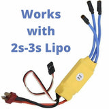 A2212 1000kv-1400kv | 30 AMP ESC 4x MG90s Mini Servo 3s ESC 30a ESC Props 9x6