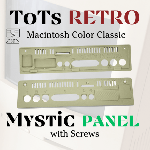 Apple Macintosh Color Classic Mystic Rear Input Output Ports Back Panel Main Image