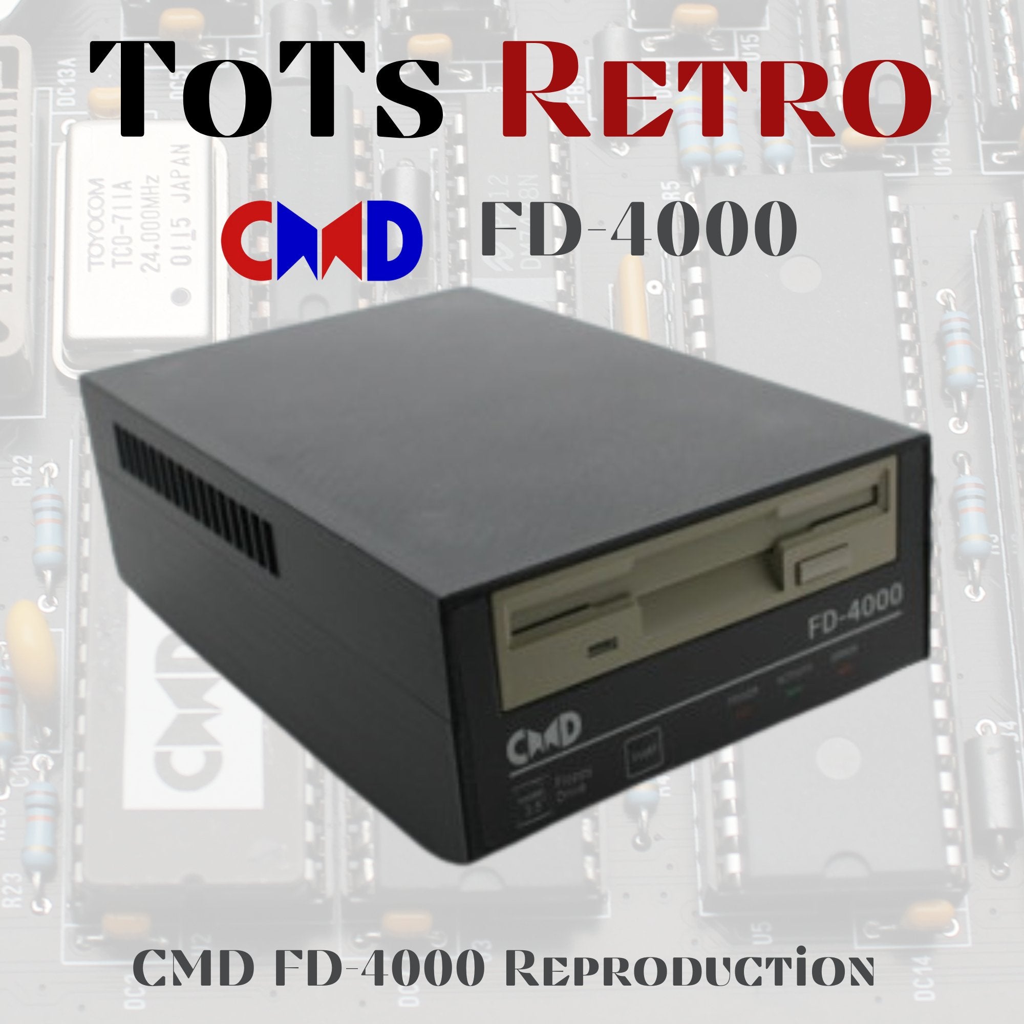 その他 DISCO DISCO/ DISCHORD DISC CMD Reproduction FD-4000 Disk Drive For Commodore c64 c128