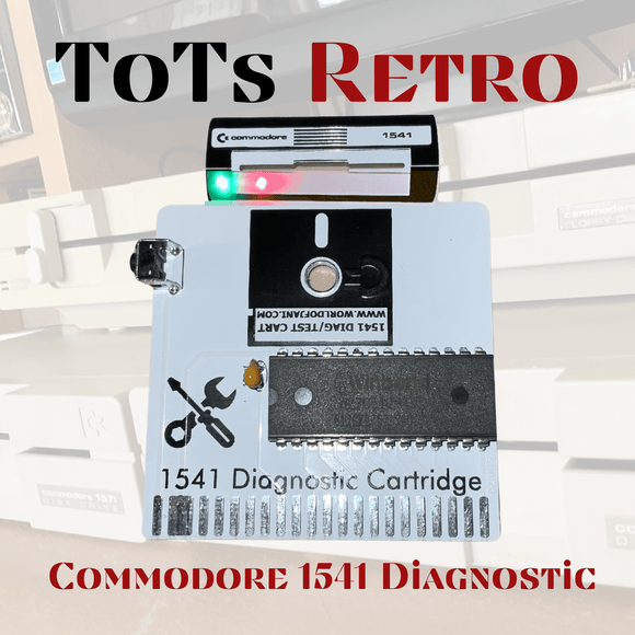 Commodore 1541 Diagnostic Cartridge Main ToTs RETRO