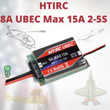 HTIRC UBEC 8a Max 15a,  Input 7.4v-21v 2-5s UBEC Output 5v-6v