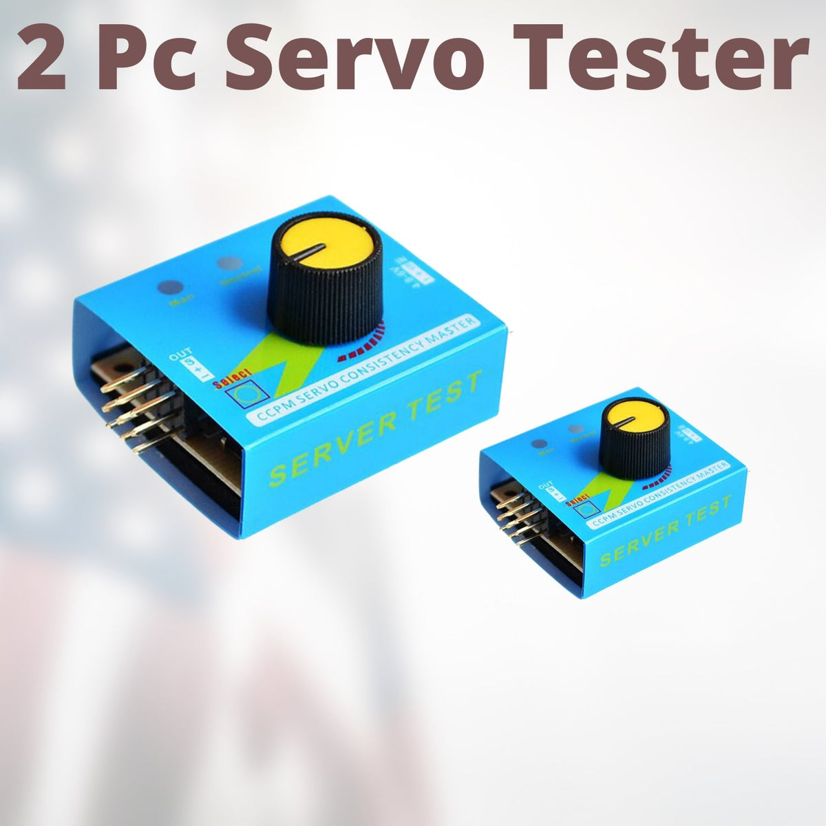 2x Digital ESC Servo Tester CCPM For RC Airplane RC Heli RC Car ...