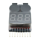 Lipo Battery Low Voltage Alarm 1S-8S Buzzer For RC Lipo Battery