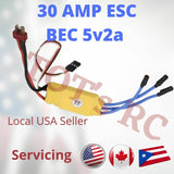 30 AMP ESC 3s XT60 Deans XT30 w/BEC 5v2a