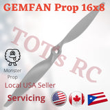 Gemfan 5 -16in Nylon Electric Prop Propeller for RC Airplane Monster