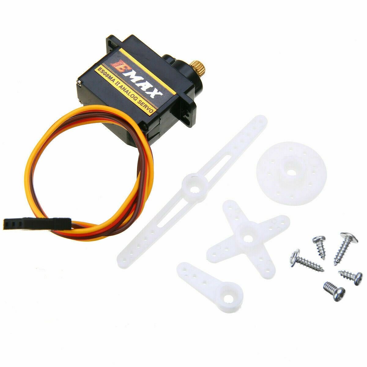 EMAX ES08MAII Mini Servo Metal Gear Analog Servo for RC Airplane