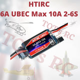 HTIRC UBEC 6a Max 10a,  Input 6v-25v 2-6s UBEC Output 5v-5.5v-6v w/ XT60