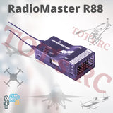 RadioMaster R81 R84 R86 R86C R88 R161 R168 2.4G Nano Receiver Compatible FrSky