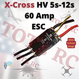 FlyColor X-Cross HV 5s-12s Lipo ESC 60A 80A and 120Amp ESC