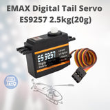EMAX ES9257 High Speed Digital Tail 2.5kg Servo For 450 500 RC Helicopter 20gram