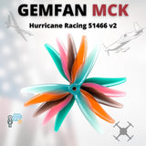 Gemfan Hurricane MCK 51466 v2 5x3x3.6 Drone, RC Airplane, RC Wing FPV Propeller
