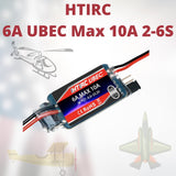 HTIRC UBEC 6a Max 10a,  Input 6v-25v 2-5s UBEC Output 5v-5.5v-6v