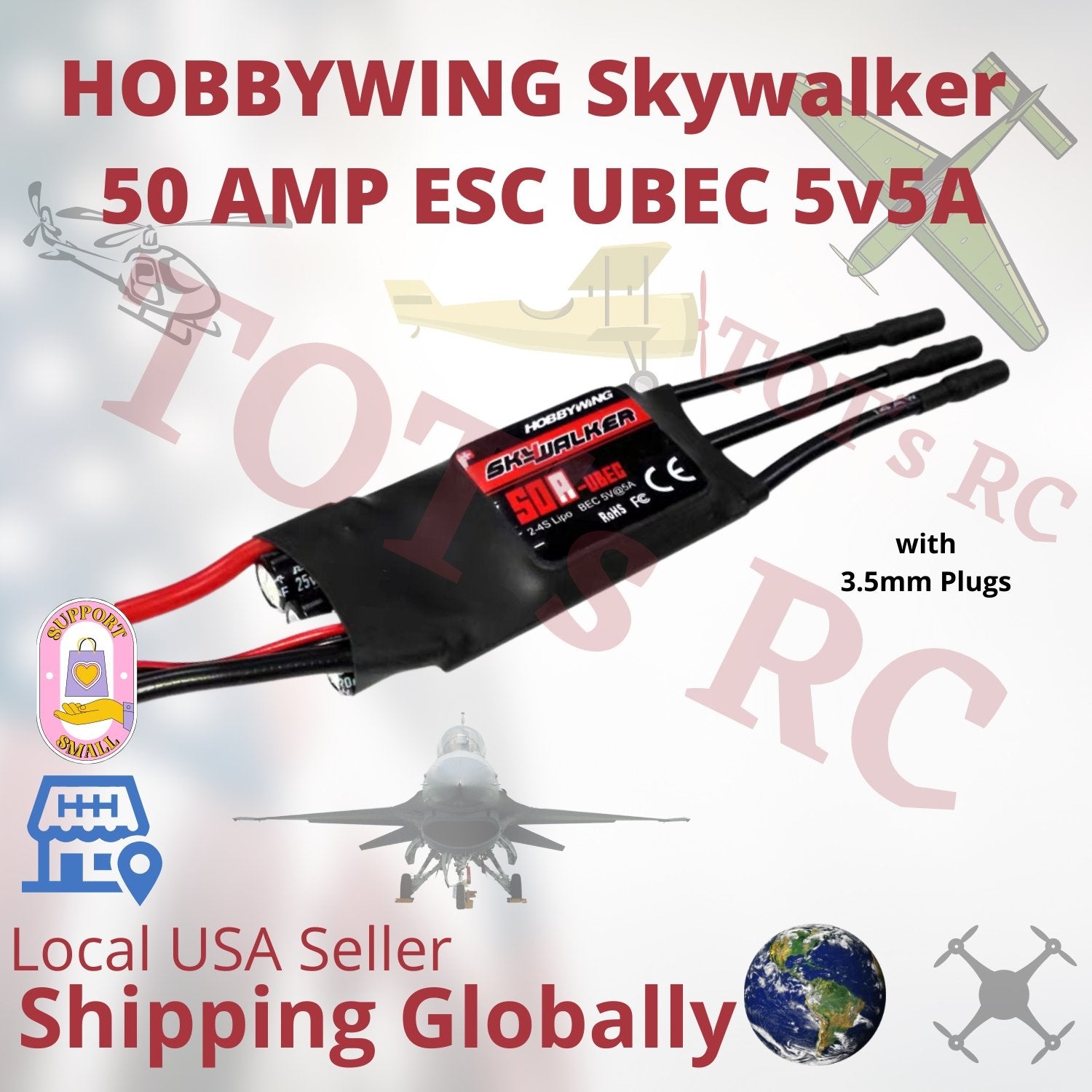 Rc plane deals 50 amp esc