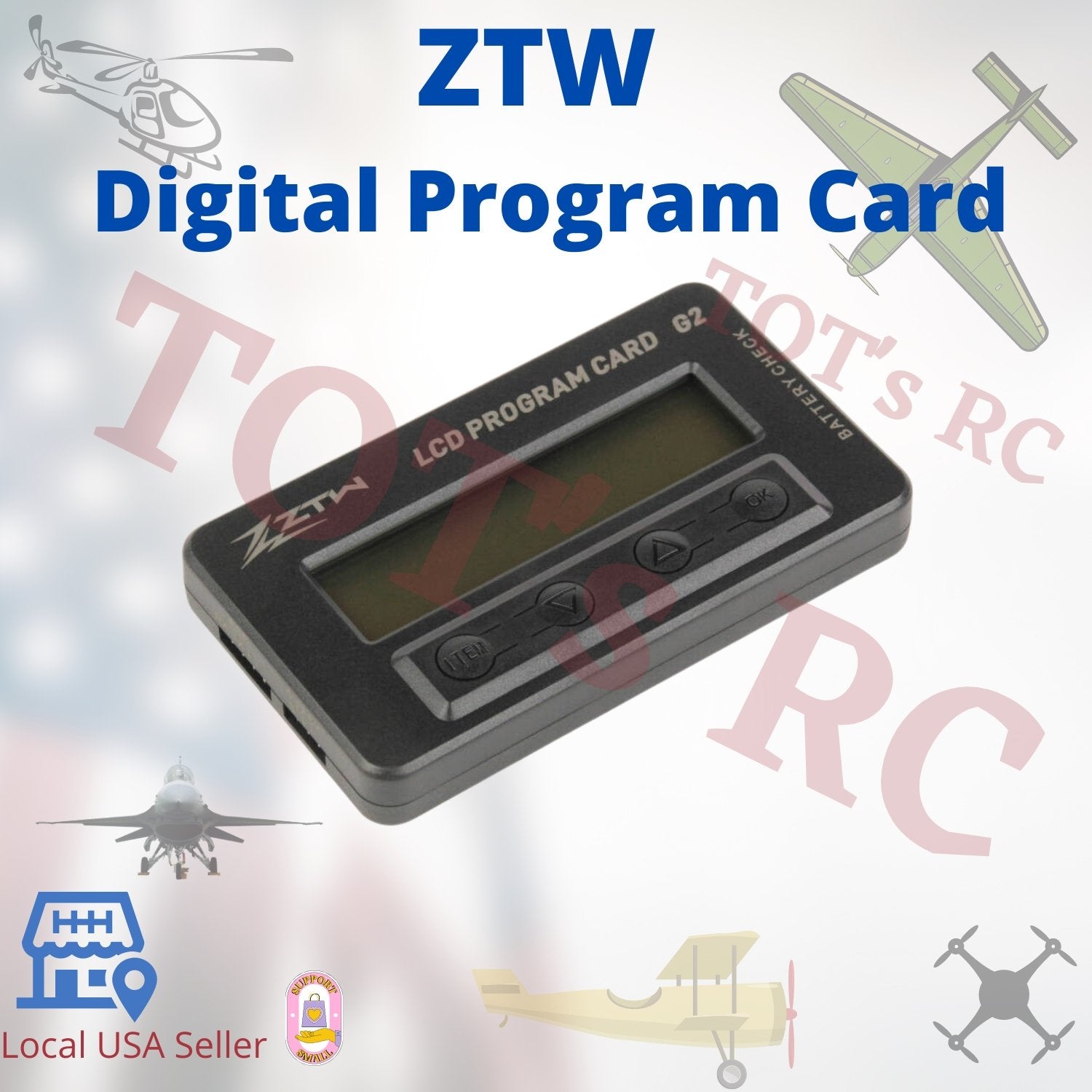 ZTW 32 Bit G2 BEATLES ESC 20A 30A 40A 50A 60A 80A 2-6s BEC