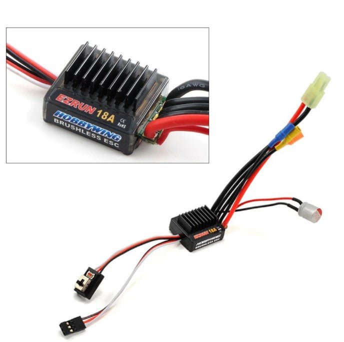 Hobbywing EZRUN SPORT 18A 2~3S Brushless ESC 1/18 1/24 RC Car BEC 6v/1a -  ToTsRC