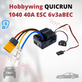 Hobbywing QUICRUN WP 1040  40A 2~3S Brushed ESC 1/12 1/16 RC Car BEC 6v/2a RTR