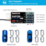 RadioLink R4FGM Receivers For RC Cars, RC Boats