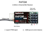 RadioLink R4FGM Receivers For RC Cars, RC Boats