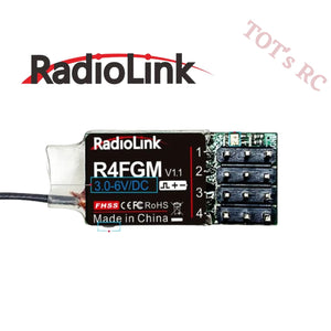 RadioLink R4FGM Receivers For RC Cars, RC Boats