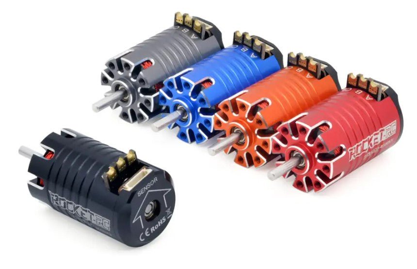 Moteur Brushless Rocket 3665 2750KV Avec Sonde Température Pour Voiture RC 1/8 1/10