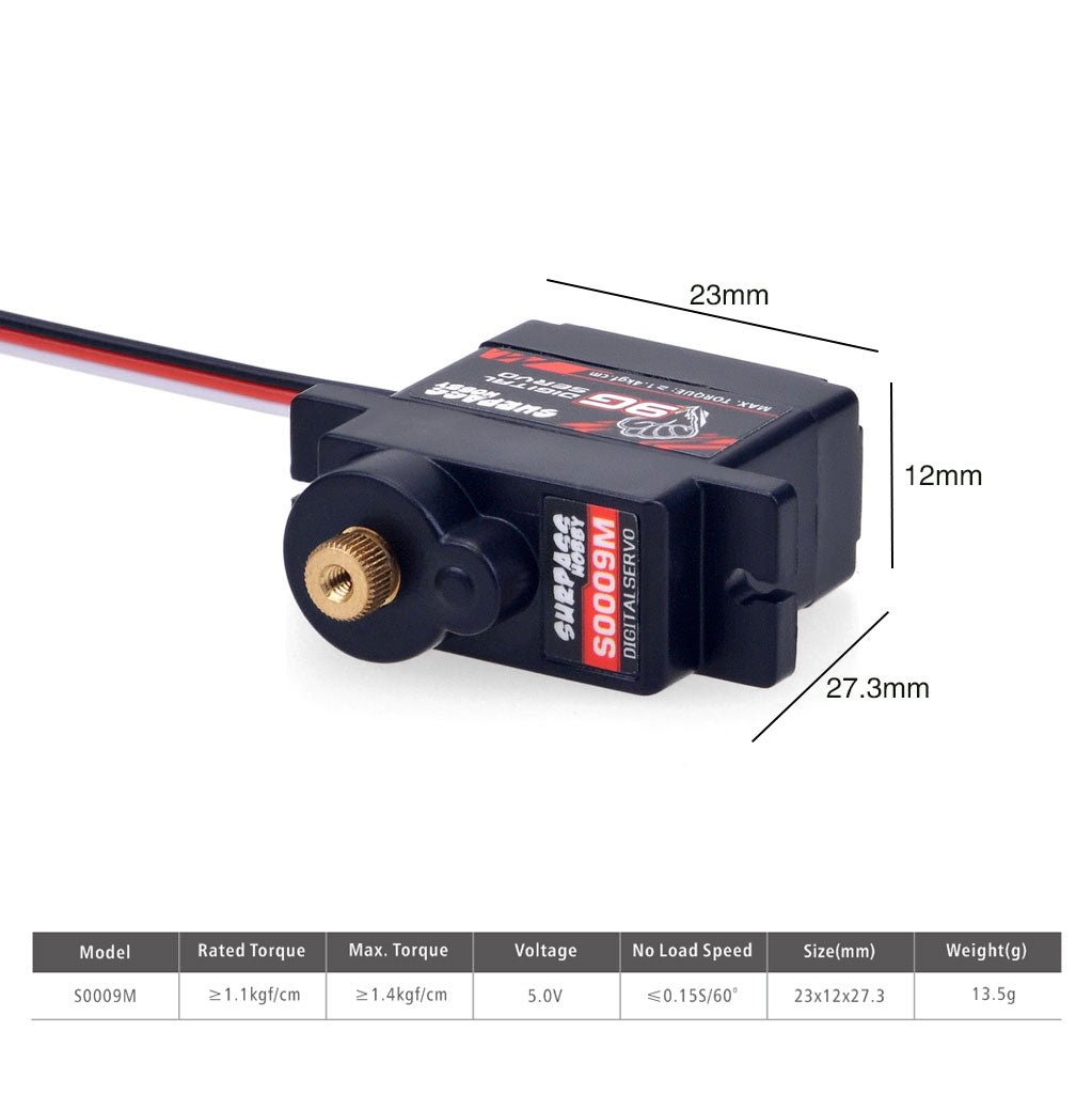 9g metal gear servo SURPASS Hobby 9g Metal Gear Servo for RC plane Heli Boat 1/24 Truck Car